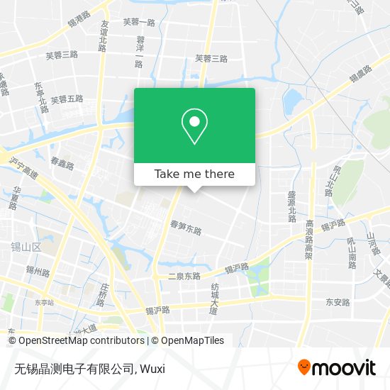 无锡晶测电子有限公司 map