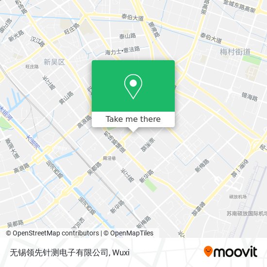 无锡领先针测电子有限公司 map