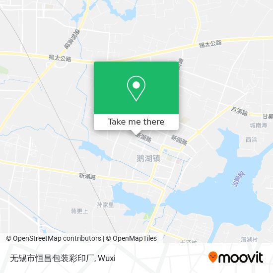无锡市恒昌包装彩印厂 map