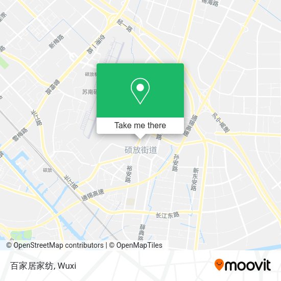 百家居家纺 map