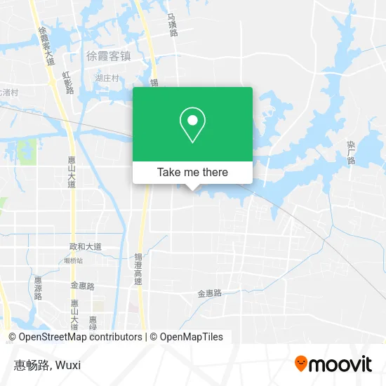 惠畅路 map