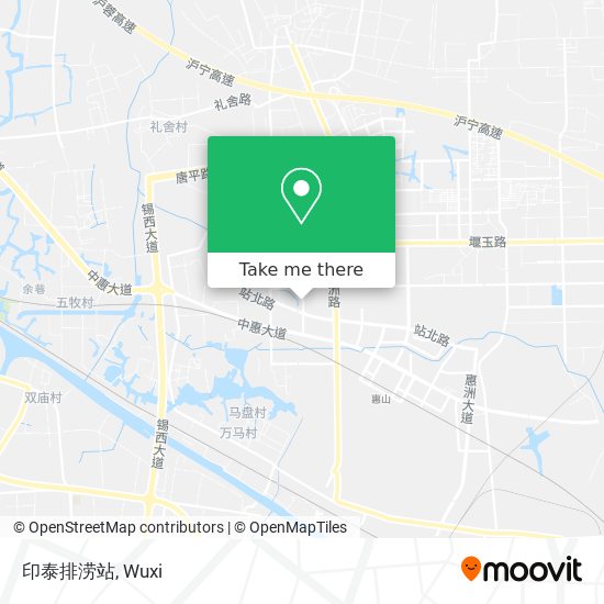 印泰排涝站 map