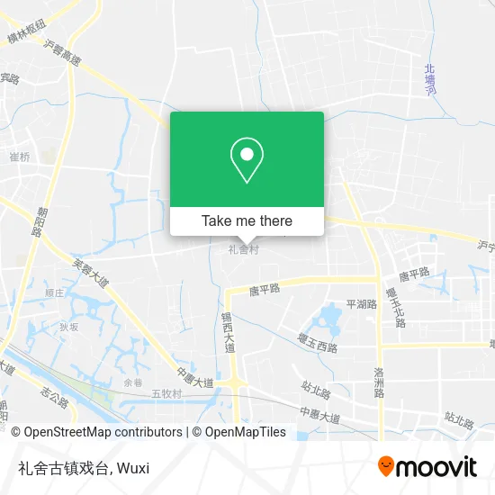 礼舍古镇戏台 map