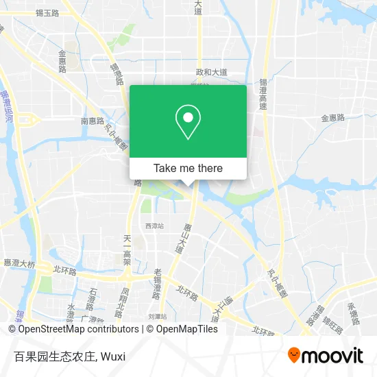百果园生态农庄 map