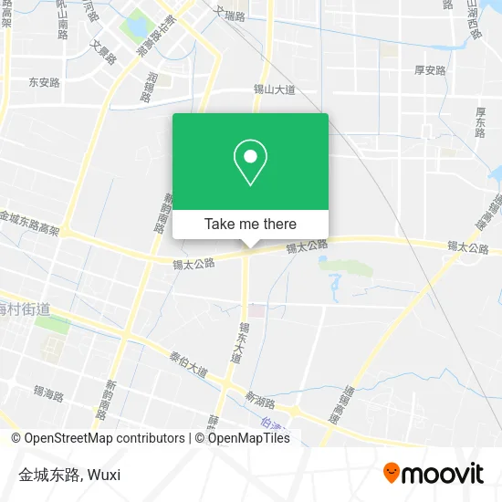 金城东路 map