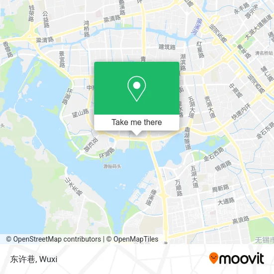 东许巷 map