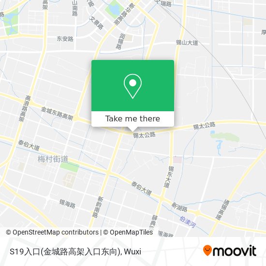S19入口(金城路高架入口东向) map