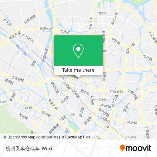 杭州叉车仓储车 map