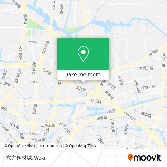 东方钢材城 map