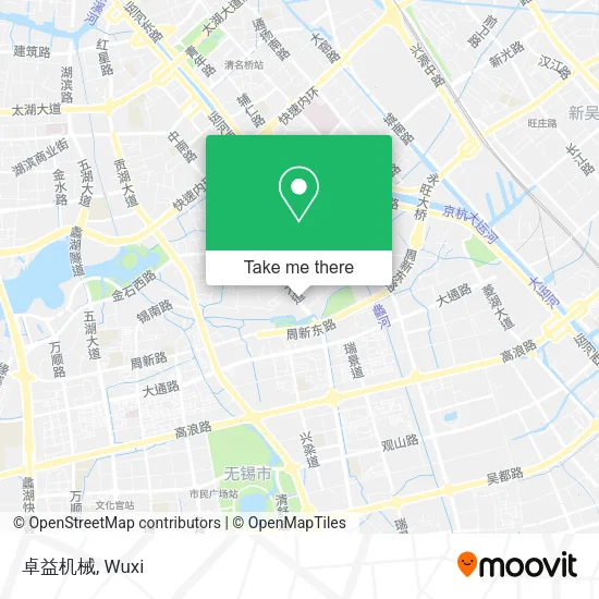 卓益机械 map