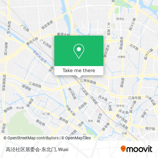 高泾社区居委会-东北门 map