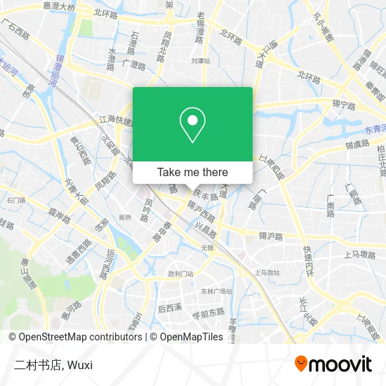 二村书店 map