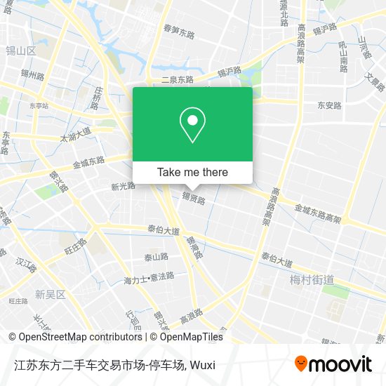 江苏东方二手车交易市场-停车场 map