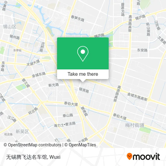无锡腾飞达名车馆 map