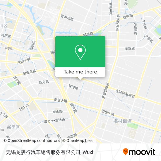 无锡龙骏行汽车销售服务有限公司 map
