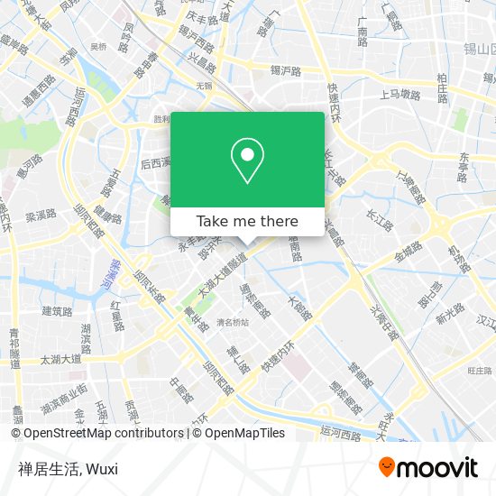 禅居生活 map
