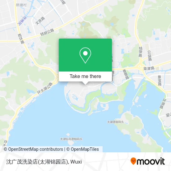 沈广茂洗染店(太湖锦园店) map
