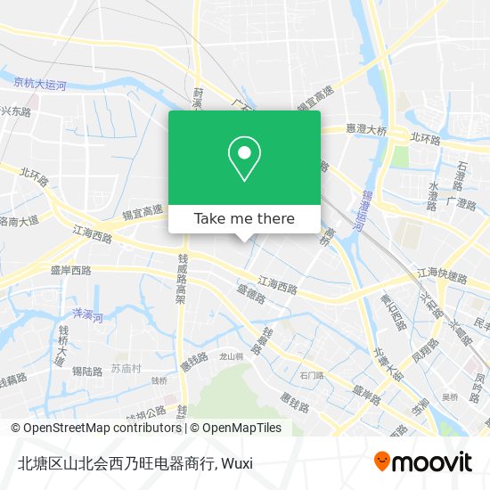 北塘区山北会西乃旺电器商行 map
