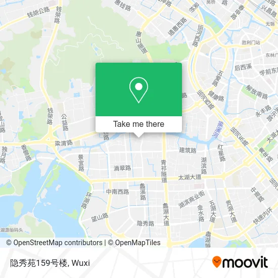 隐秀苑159号楼 map