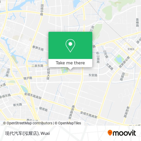 现代汽车(泓耀店) map