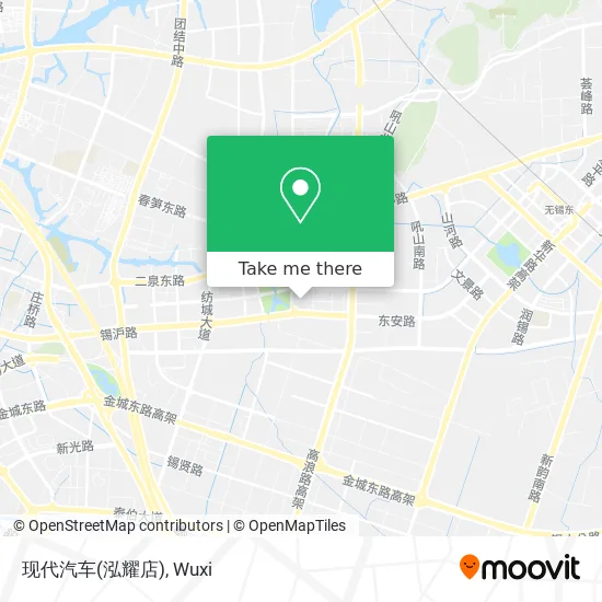 现代汽车(泓耀店) map