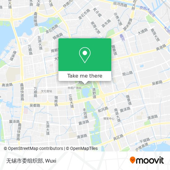 无锡市委组织部 map