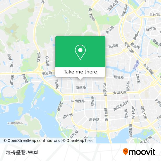 堰桥盛巷 map