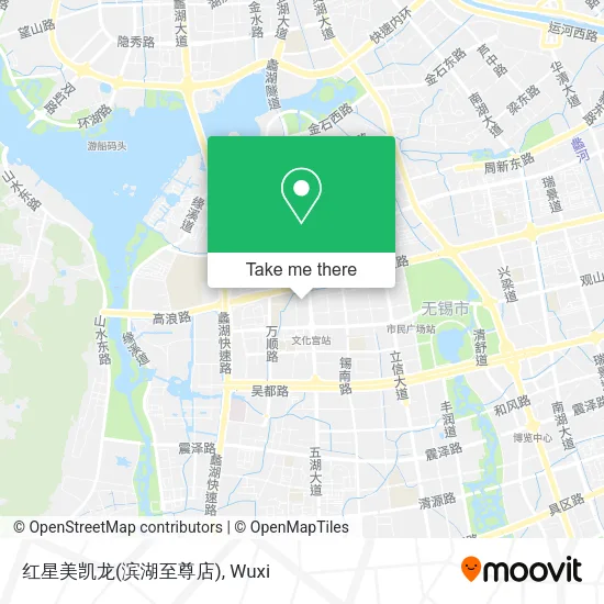 红星美凯龙(滨湖至尊店) map