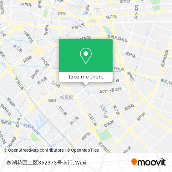 春潮花园二区352373号南门 map