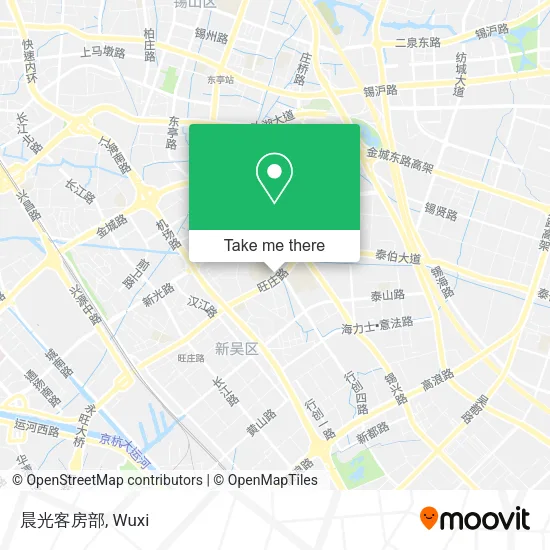 晨光客房部 map