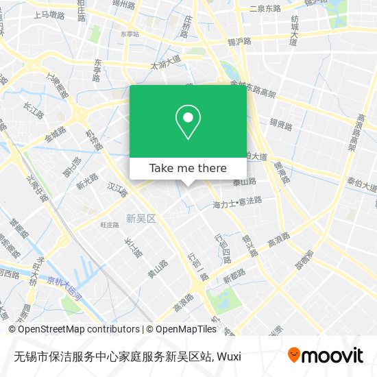 无锡市保洁服务中心家庭服务新吴区站 map