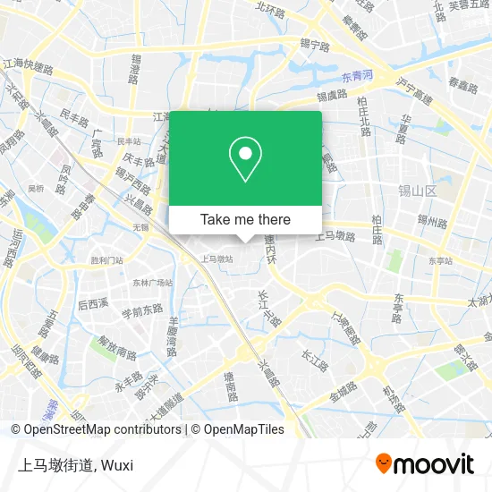 上马墩街道 map