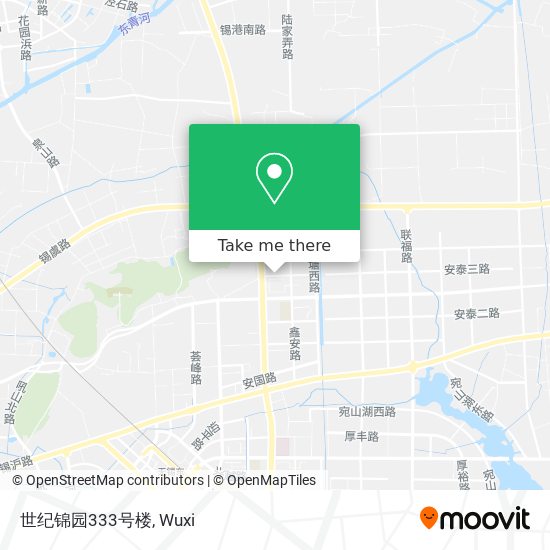 世纪锦园333号楼 map