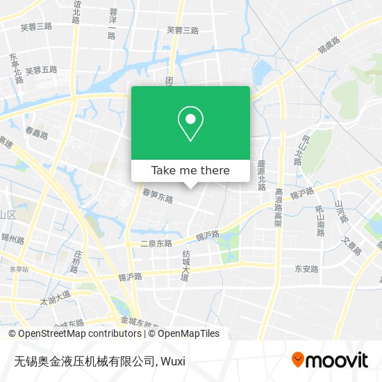 无锡奥金液压机械有限公司 map