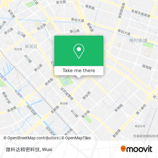 微科达精密科技 map