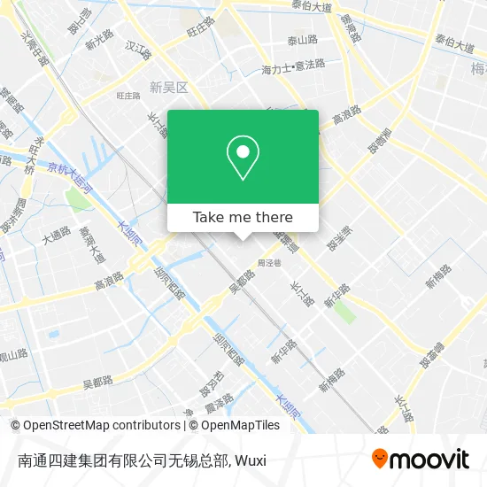 南通四建集团有限公司无锡总部 map