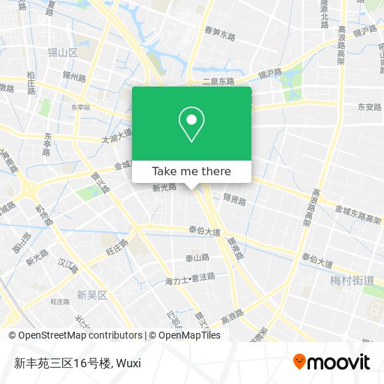 新丰苑三区16号楼 map