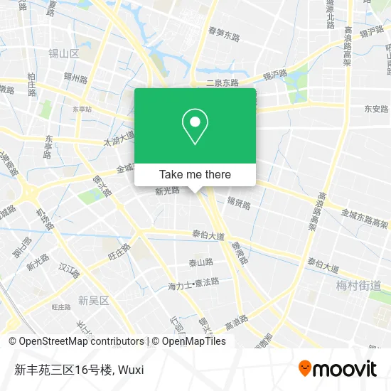 新丰苑三区16号楼 map