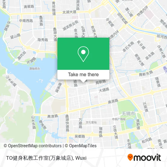 TO健身私教工作室(万象城店) map
