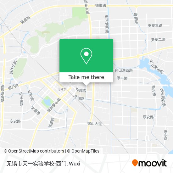 无锡市天一实验学校-西门 map