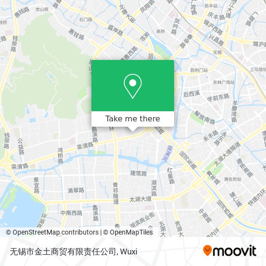 无锡市金土商贸有限责任公司 map
