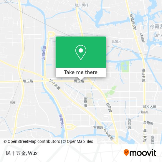 民丰五金 map