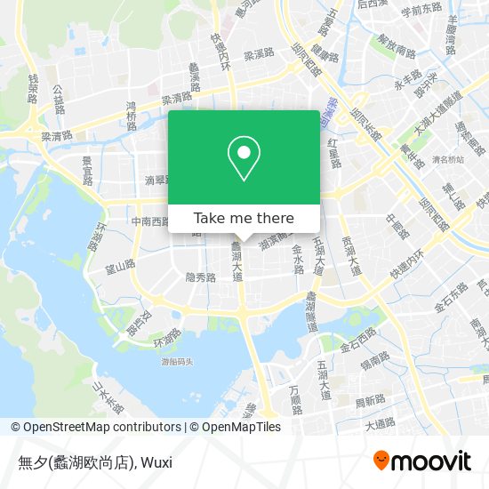 無夕(蠡湖欧尚店) map