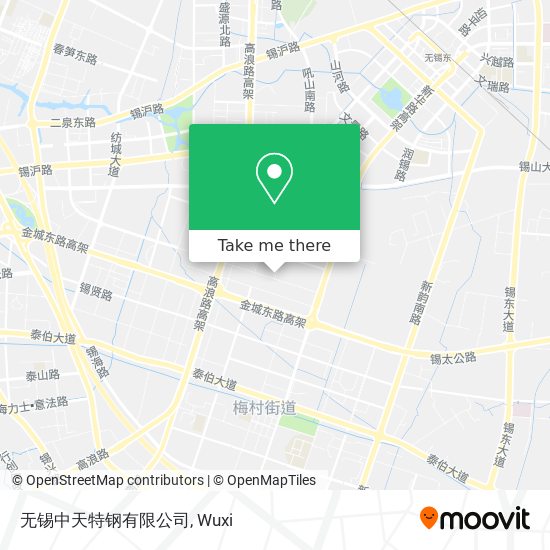 无锡中天特钢有限公司 map