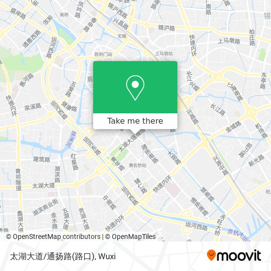太湖大道/通扬路(路口) map