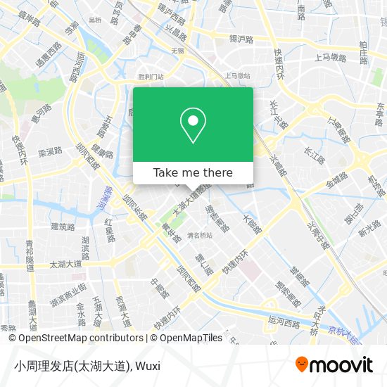 小周理发店(太湖大道) map