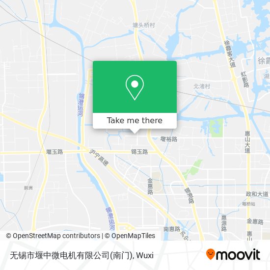 无锡市堰中微电机有限公司(南门) map