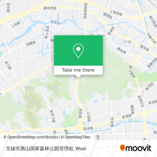 无锡市惠山国家森林公园管理处 map