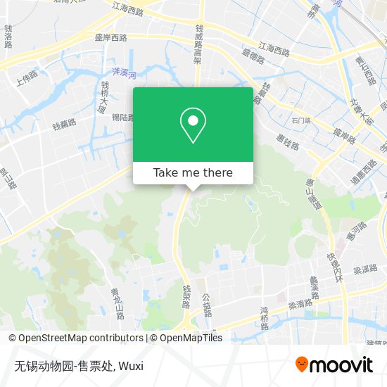 无锡动物园-售票处 map