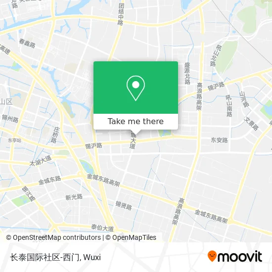 长泰国际社区-西门 map